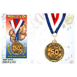 MEDAILLE D'OR - 50 ans