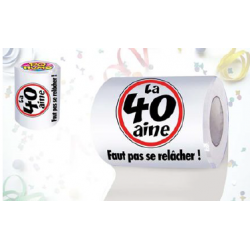 ROULEAU PAPIER WC - La 40 aine