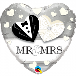 BALLON MYLARD - Mr  et  Mrs...