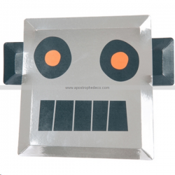 ASSIETTE - Robot x 6 (en...