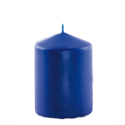 BOUGIE - Cylindrique bleu...
