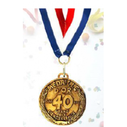 MEDAILLE D'OR - 40 ans