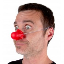 NEZ - Clown/rouge Bozo (en...