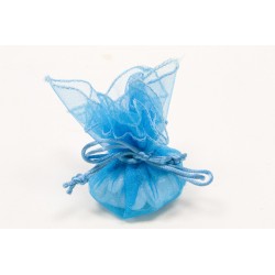 ROND - Organza turquoise...