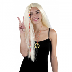 PERRUQUE - Hippie blonde...