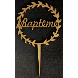 TOPPER - Couronne baptême...