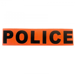 BRASSARD - Police (élastique)