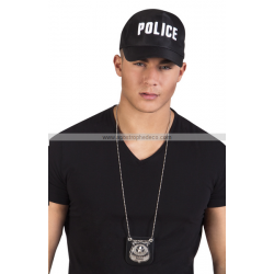 COLLIER - Badge de police...