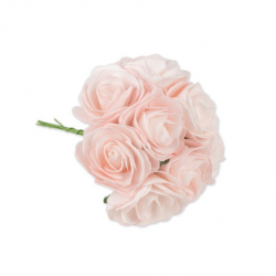 BOUQUET - Rose rose pastel...