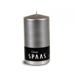 BOUGIE - Cylindrique argent...