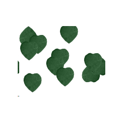 CONFETTIS - Coeur vert...