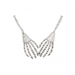 COLLIER - Mains squelette...