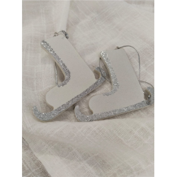 PATIN A GLACE - Argent x 2...