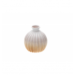VASE - Vénus blanc et or...
