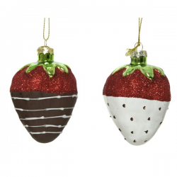 DECOR SAPIN - Fraise (en...