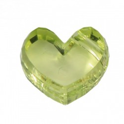 DECOR DE TABLE - Coeur vert...