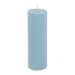 BOUGIE - Cannelée bleu...