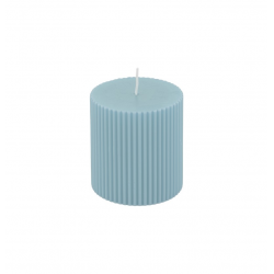 BOUGIE - Cannelée bleu...
