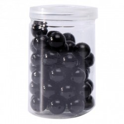 PERLE - Noire x 10 (en pvc...