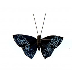 PAPILLON - Noir avec...