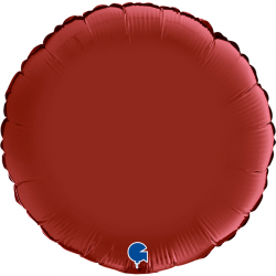 BALLON MYLARD - Rond rouge...