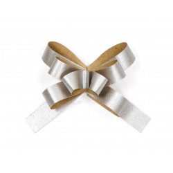 NOEUD CADEAU - Argent/...