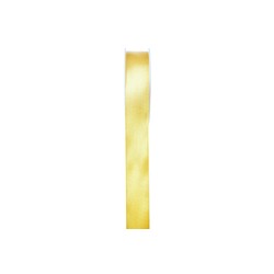 RUBAN - Jaune (en satin...