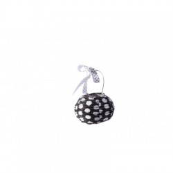LAMPION - A pois noir x 5...