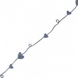 COEUR - Grise 4,50cm x 1,55m