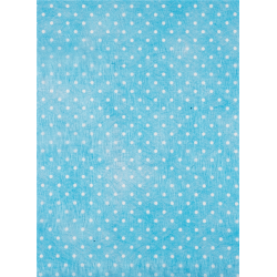 CHEMIN DE TABLE - Bleu avec...