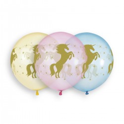 BALLON - Licorne x 3 ( en...