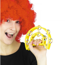 TAMBOURIN - Jaune (en...