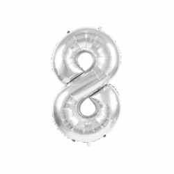 BALLON MYLARD - Chiffre 8...
