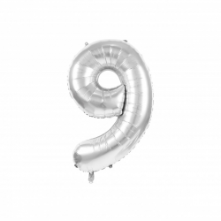 BALLON MYLARD - Chiffre 9...