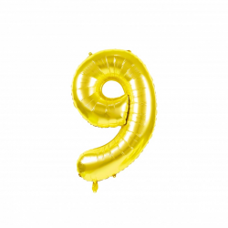 BALLON MYLARD - Chiffre 9...