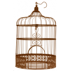 CAGE/URNE/CENTRE DE TABLE -...