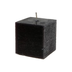 BOUGIE - Noire (5cm x 5cm)