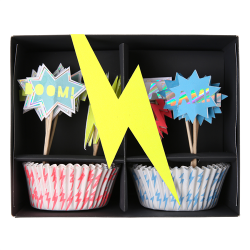 KIT CUP CAKE - Super héros...
