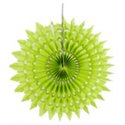 EVENTAIL DENTELLE X2 - Vert...