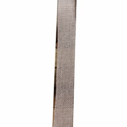 RUBAN - Gris (en jute 38mm...
