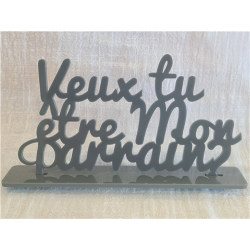 MESSAGE - Veux tu être mon...
