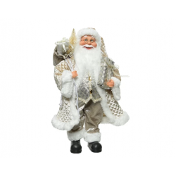 PERE NOEL - Argent et blanc...