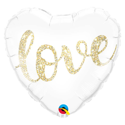 BALLON MYLARD - Coeur love...
