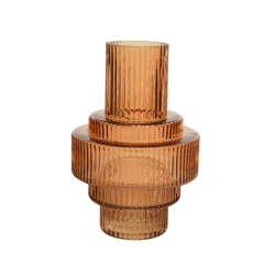 VASE - Ambre style années...