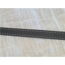 RUBAN - Noir (en coton 12mm...