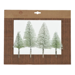 SAPIN - Vert enneigé x 4...