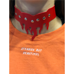 COLLIER - Diable rouge (en...