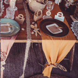 CHEMIN DE TABLE - Gaze de...
