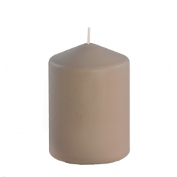 BOUGIE - Cylindrique taupe...