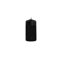 BOUGIE - Cylindrique noir...